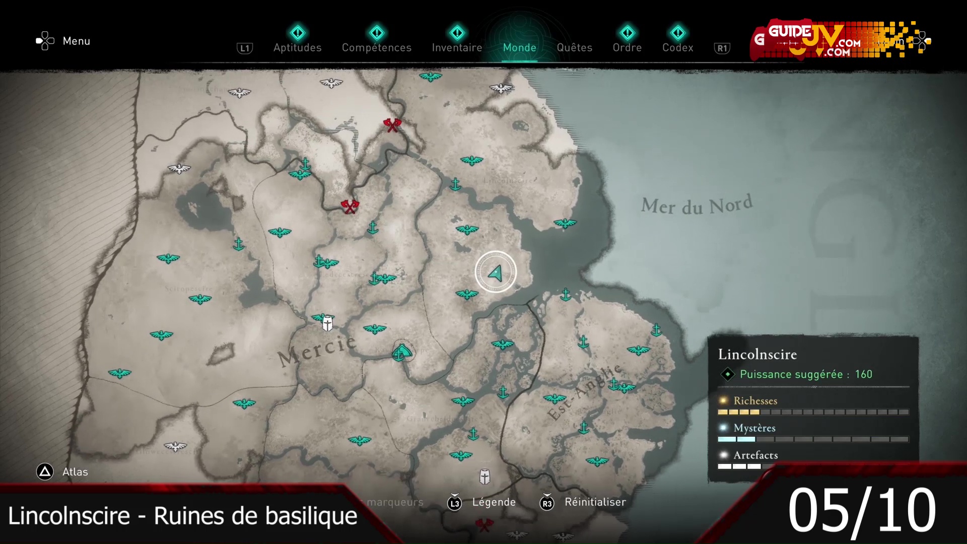 Assassin S Creed Valhalla Emplacement Et Solutions Des Anomalies D Animus Fragments De Vid O
