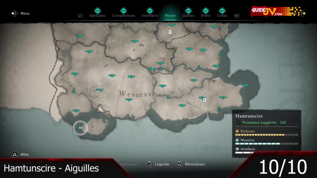Assassin S Creed Valhalla Emplacement Et Solutions Des Anomalies D Animus Fragments De Vid O