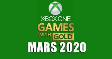 Jeux xbox mars 2020 games with gold