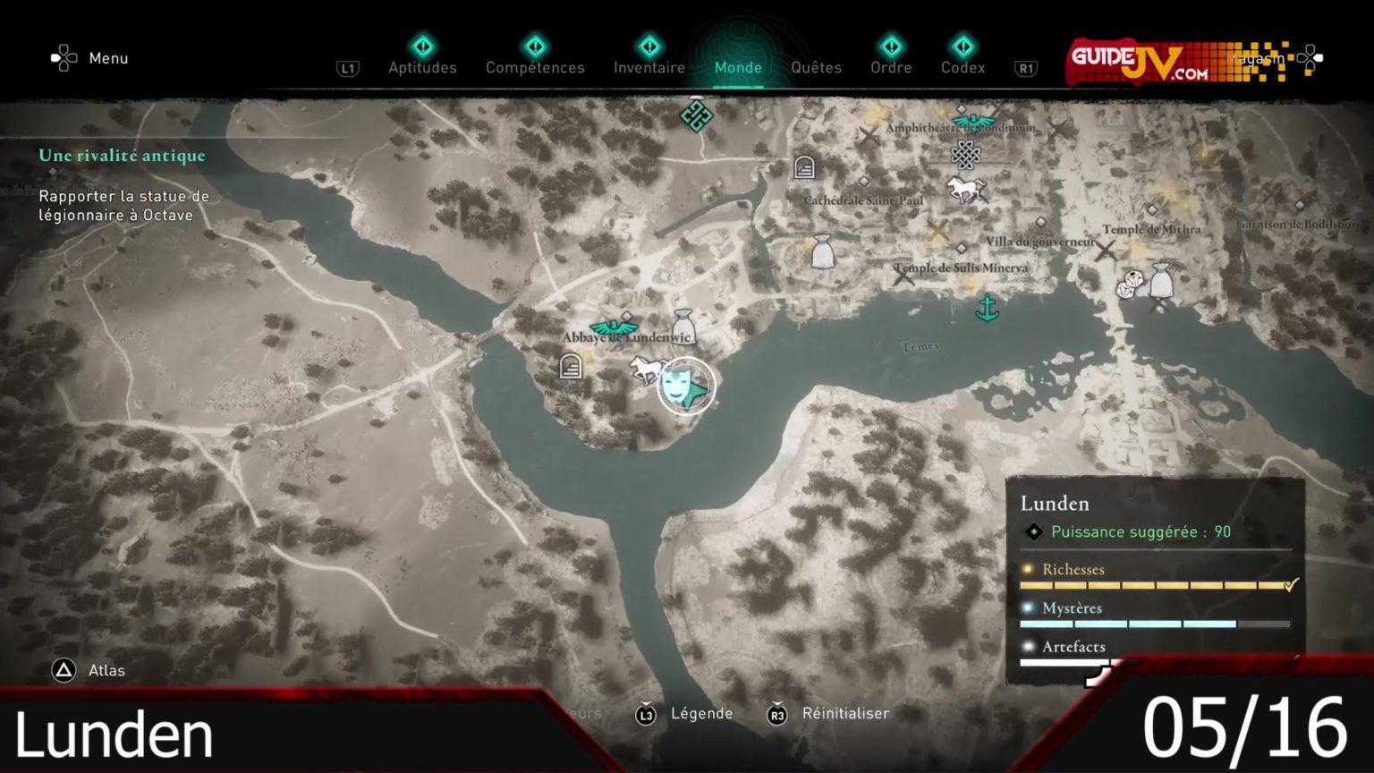 Assassin's Creed Valhalla Tous les joutes verbale Emplacement et