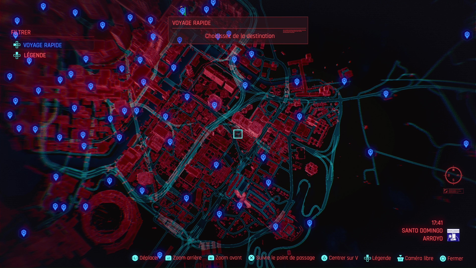 Cyberpunk map size фото 59