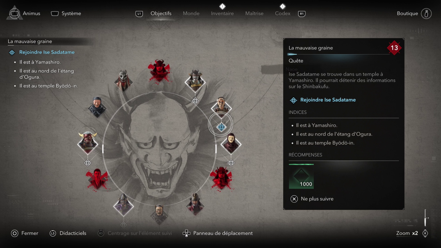Assassin's Creed Shadows : Guide du Shinbakufu - Le Fou (Solution