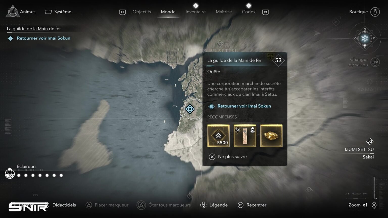 Assassin's Creed Shadows : La Guilde de la Main de Fer (Toutes les